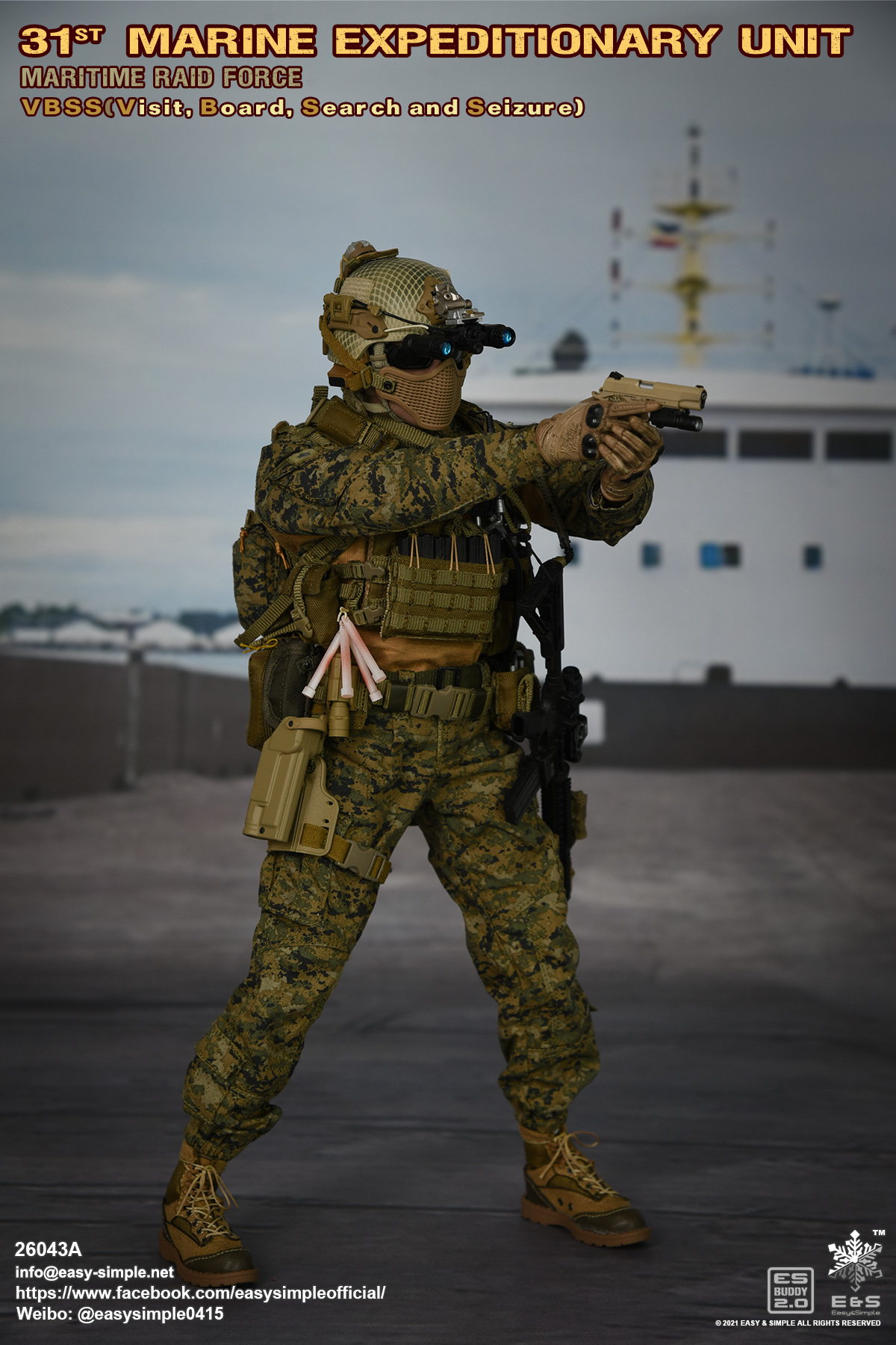 [สั่งจอง] Easy&Simple 26043A 1/6 : 31st MEU MRF VBSS