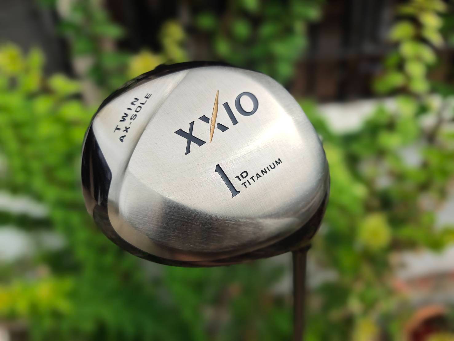 Driver XXIO TWIN AX - SOLE Driver TITANIUM หน้าเด้งตีไกล ก้านสุดพรีเมี่ยม เบามากๆ