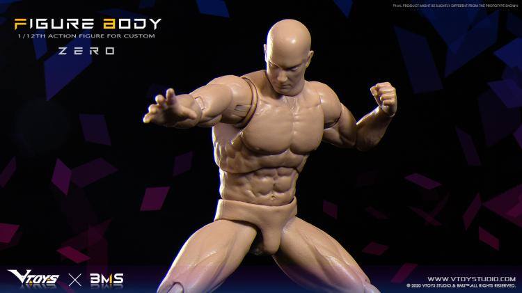 [สั่งจอง]VTOYS X BMS VSD003 1/12 : FIGURE BODY ZERO