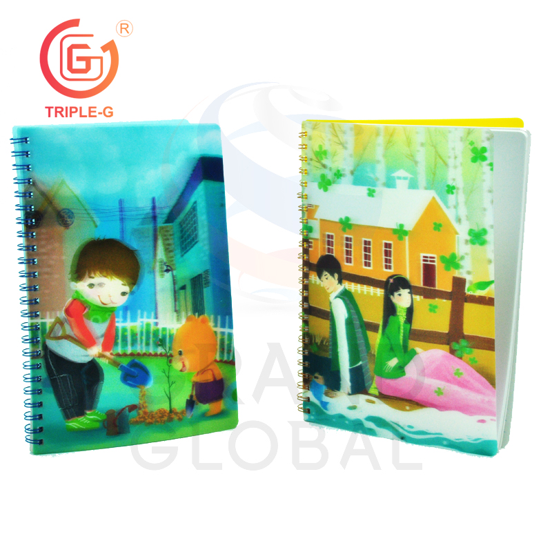 Triple-G สมุดโน๊ตอเนกประสงค์ ลาย 3 มิติแฟนซี รุ่น A5-1