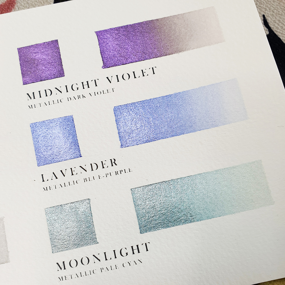 [ HANDMADE WATERCOLOR ] MIDNIGHT SERIES