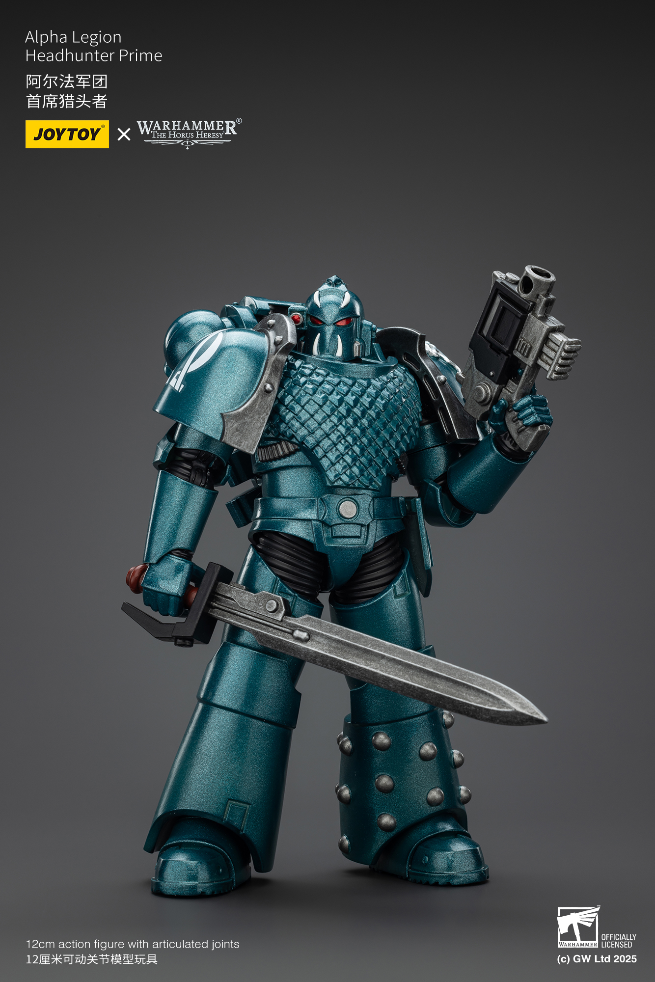 [พร้อมส่ง] Joy Toy 1/18 : Alpha Legion- JT01413: Headhunter Prime