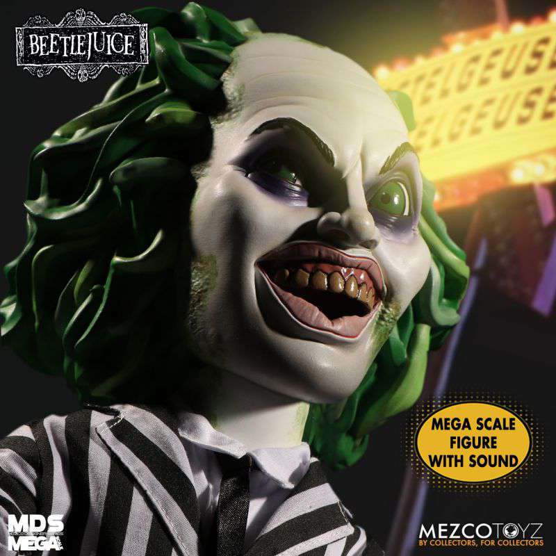 [สั่งจอง] Mezco MDS Mega Scale Talking 15" : Beetle Juice
