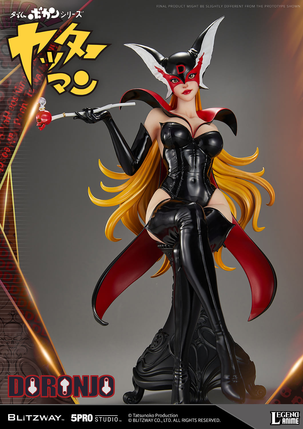 [สั่งจอง]Blitzway x 5PRO STUDIO 5PRO-LA-70301 1/4 : Time Bokan Series: Yattaman – DORONJO