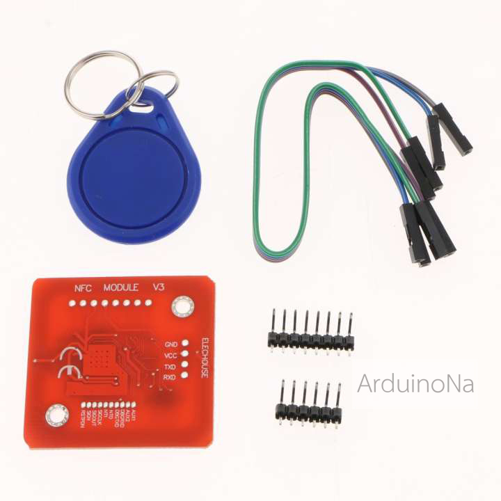 โมดูลอ่านคีย์การ์ด PN532 NFC RFID V3 Card reader / tag reader
