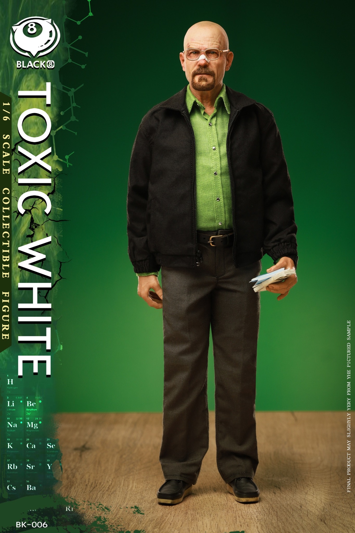 [สั่งจอง] Black 8 Toys BK-006 1/6 : Toxic White