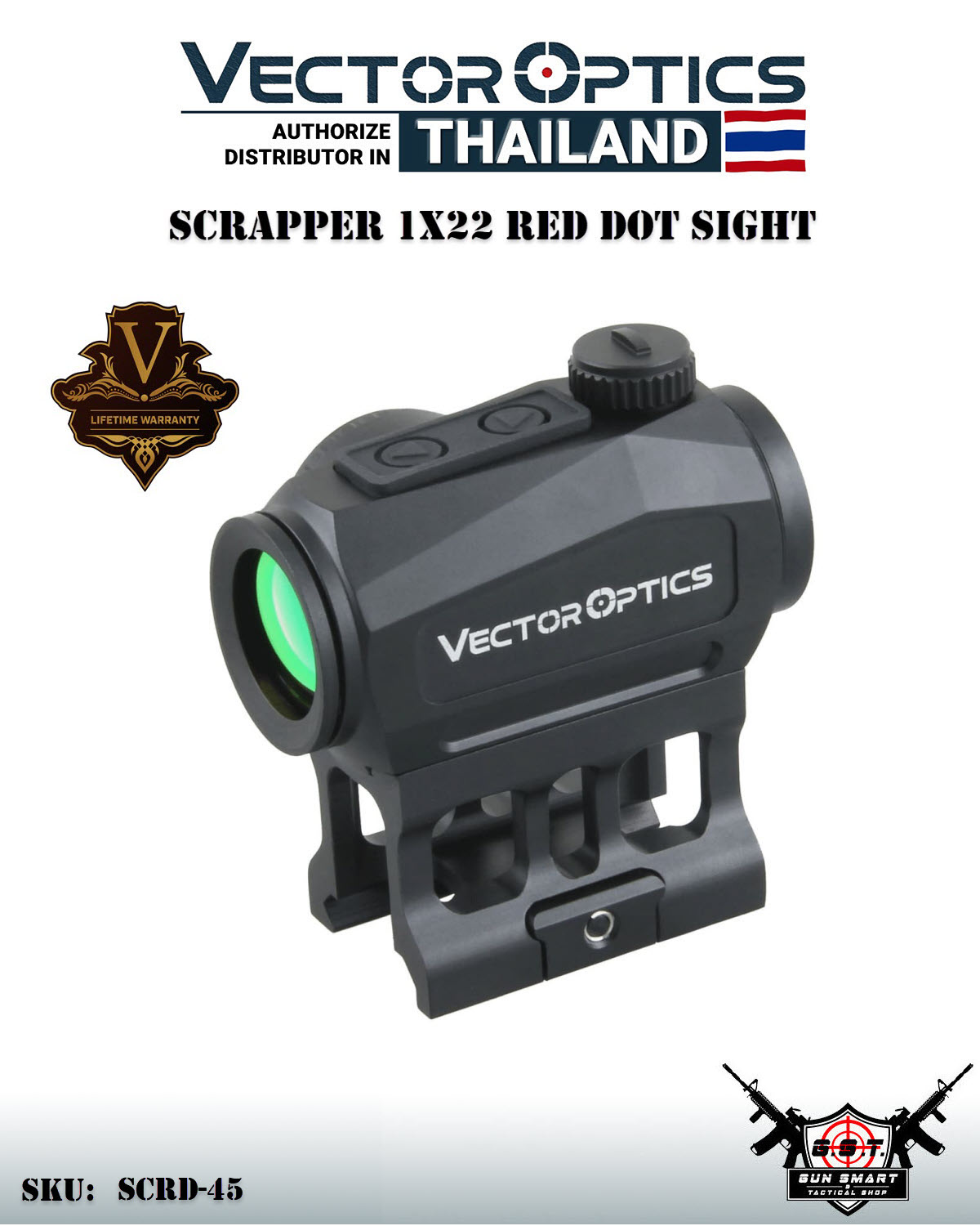 SCRAPPER 1X22 RED DOT (2MOA)