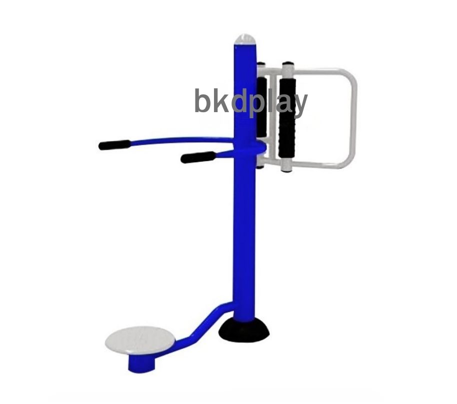 เครื่องออกกำลังกาย กลางแจ้ง ชุดอุปกรณ์ บริหารเอว สะโพก นวดหลังลานกีฬา อเนกประสงค์ สนามกีฬา ผลิตในไทย สั่งทำตามสีที่ต้องการได้