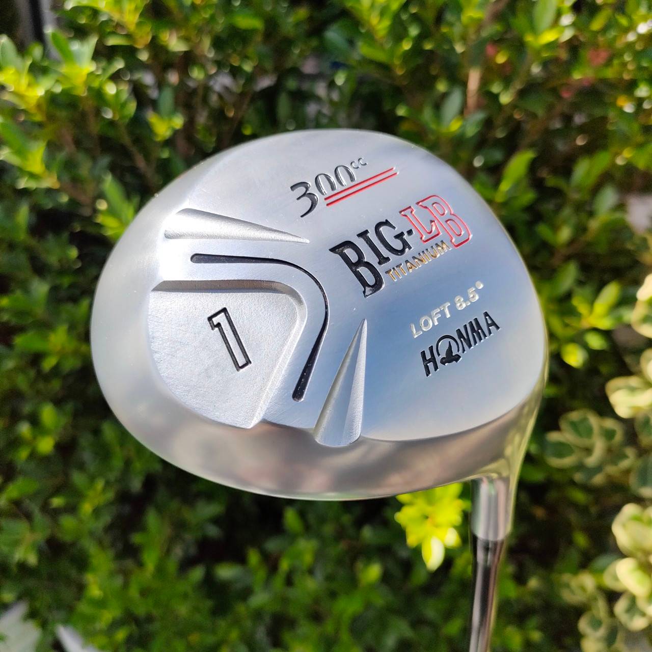 DRIVER HONMA BIG-LB TITANIUM ก้าน FEATHER WEIGHT TYPE-S ก้านดับ 2 ดาว ** สุดพรีเมี่ยมของ HONMA FLEX S2 ( ไม่แข็ง ) องศา 8.5 ตีไกล พุ่ง