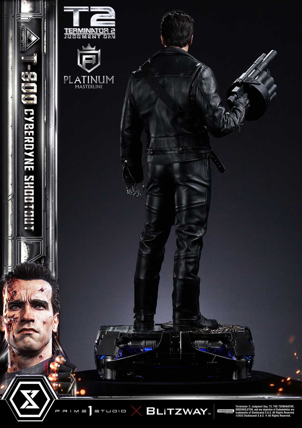 [สั่งจอง] Prime 1 Studio : T-800 (Terminator 2: Judgement Day)