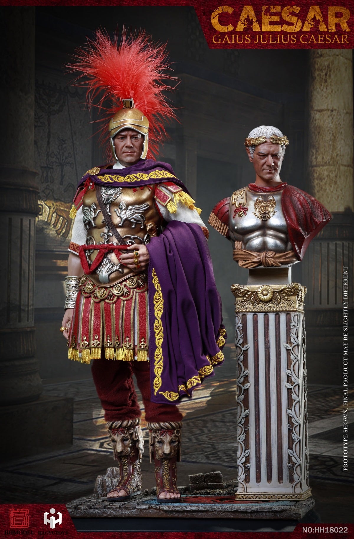 [สั่งจอง]HHMODEL x HAOYUTOYS 1/6 : Imperial Army- Julius Caesar