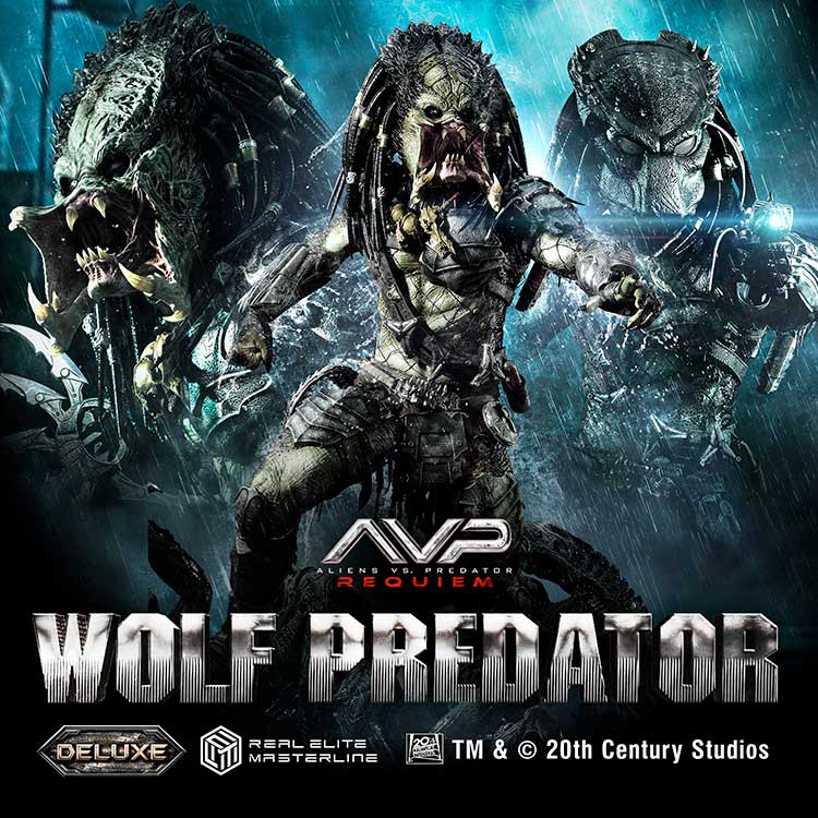 [สั่งจอง]Prime 1 Studio : Wolf Predator (Aliens vs. Predator: Requiem)