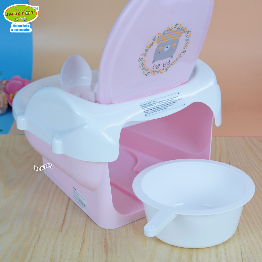 NANNY แนนนี่ กระโถนเด็กแบบชักโครก BABA