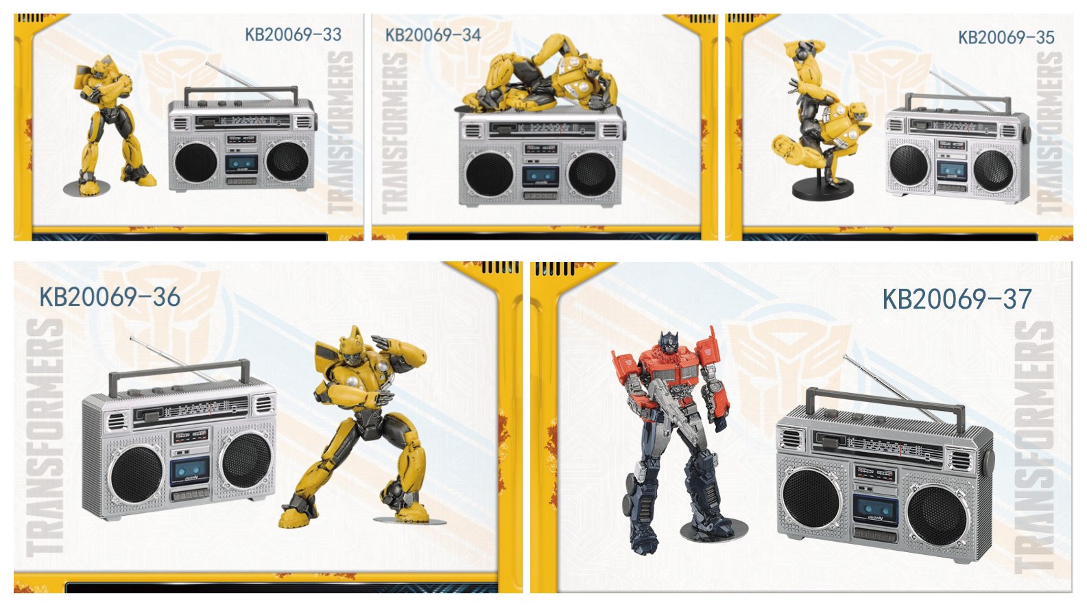 [สั่งจอง]Killerbody Transformers : Bumblebee Mini Retro Cassette Player