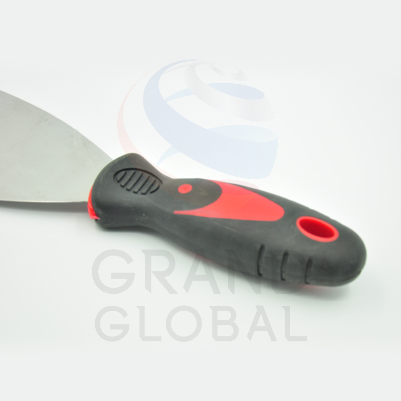 SOLID | เกียงโป้ว เกรียงโป้ว เกรียงฉาบ เกรียงโป้วสี เหล็กโป้ว เกียง ฉาบ ฉาบปูน โป้วสี 3 นิ้ว ด้าม พลาสติก