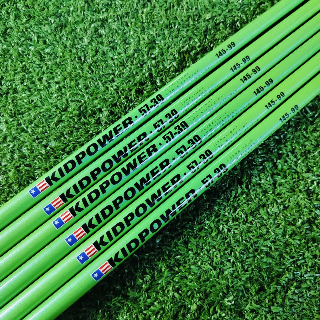 🏌️♀️ ก้านใส่ชุดเหล็กไม้กอล์ฟเด็ก🏌️♀️ ก้าน U.S. Kids Golf KIDPOWER 57-39 เป็นก้านสำหรับเด็กที่ดีที่สุดในโลก สามารถใส่ชุดเหล็กเด็กได้ทุกยี่ห้อ