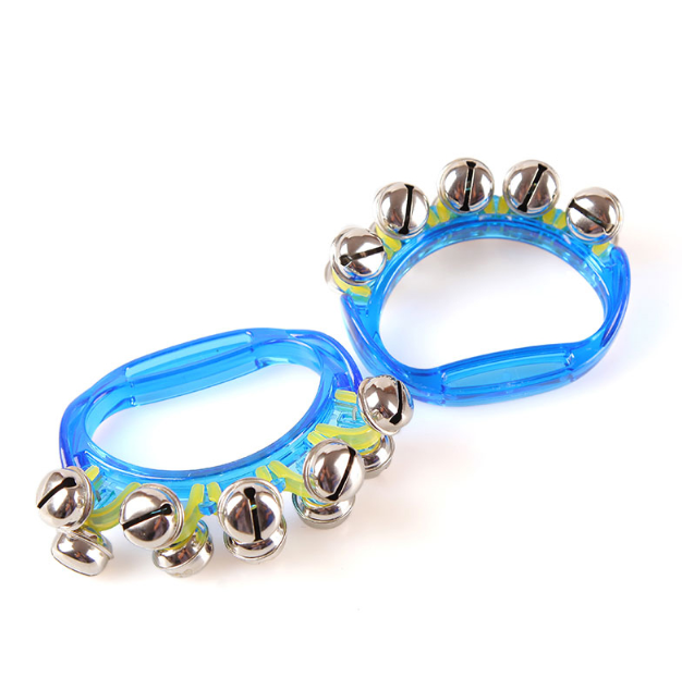 ชุดกระพรวนมือจับ 2 ชิ้น ของเล่นเสริมพัฒนาการ ,ของเล่นเสริมทักษะ,ของเล่นเด็ก, สื่อการสอนอนุบาล,เครื่องดนตรี และสื่อประกอบจังหวะ ของเล่นอนุบาลพร้อมส่ง