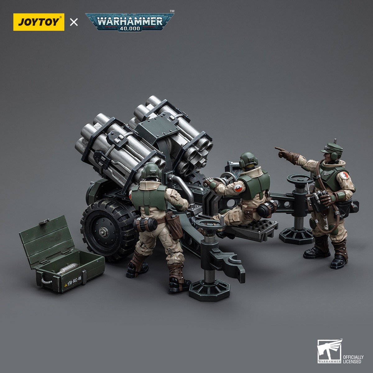 [พร้อมส่ง ] Joytoy 1/18 Astra Militarum Ordnance มี2แบบ