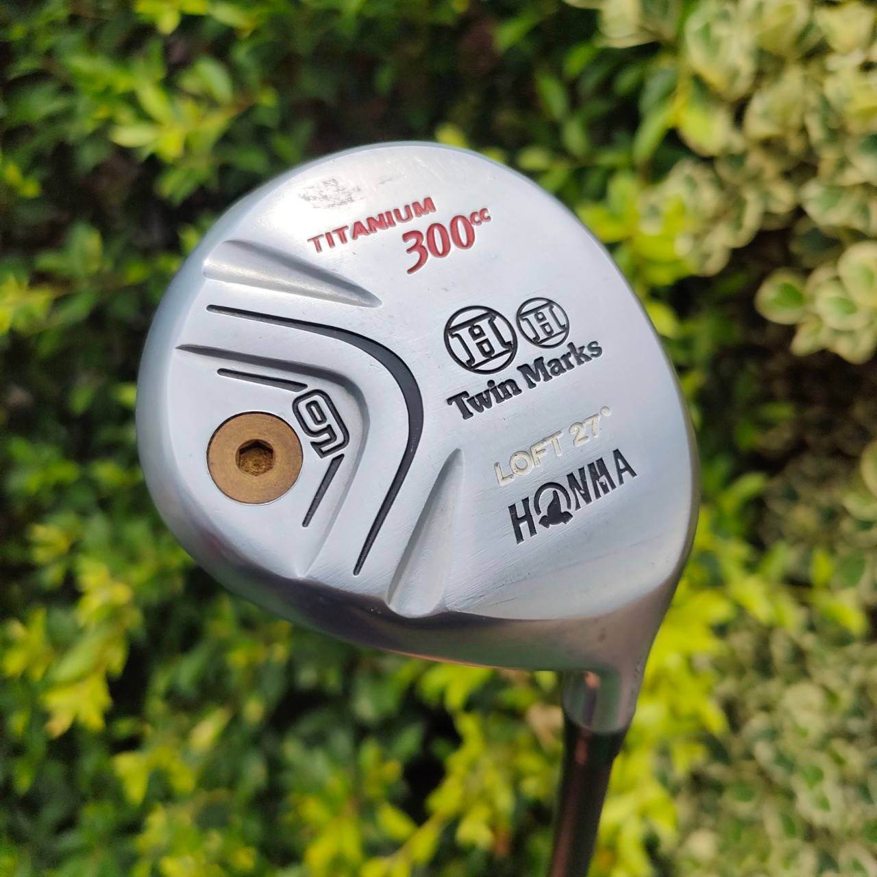 FW9 HONMA TWIN MARKS 300CC องศา 27 ก้าน DORIC TITANIUM FLEX R ก้าน 2 ดาว ** ก้านอย่างเด็ด หัวใหญ่มาก ตีง่ายมากๆ ไม่ต้องใช่ไฮบริดเลยครับ ของคุณภาพ
