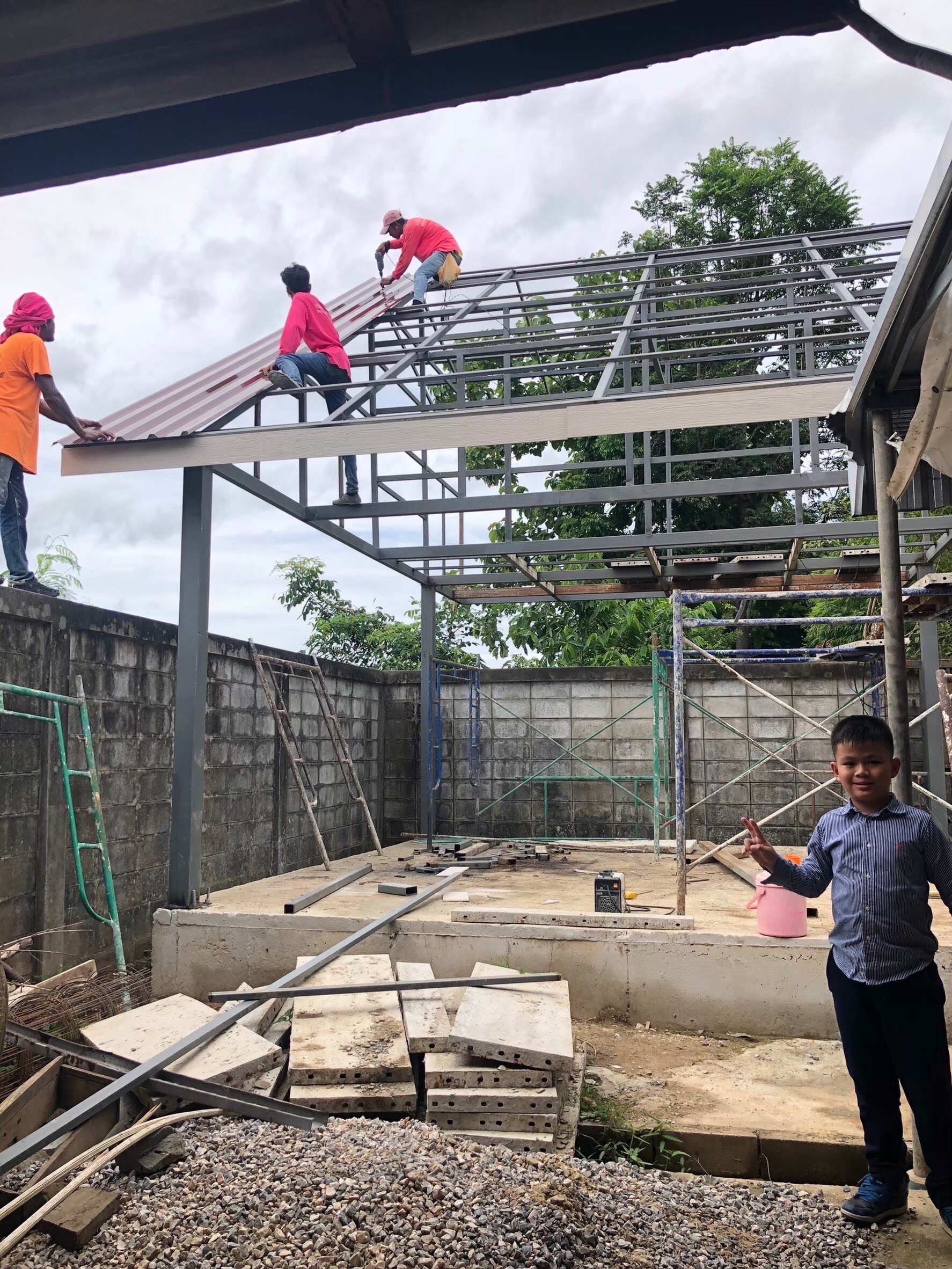 บ้านพักตากอากาศ (คุณป้อม) อ.บ้านโป่ง จ.ราชบุรี