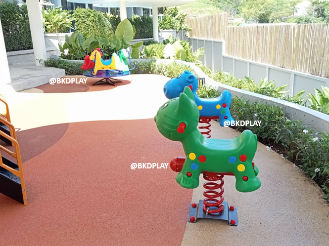 แมวสปริงโยกเยก,โยกเยกสปริง,ของเล่น,เครื่องเล่นสนามกลางแจ้ง สินค้าพร้อมส่ง