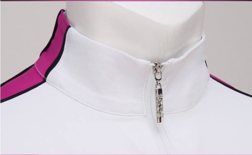 เสื้อนักกอล์ฟหญิงแขนสั้น PGM-YF111 สีขาว