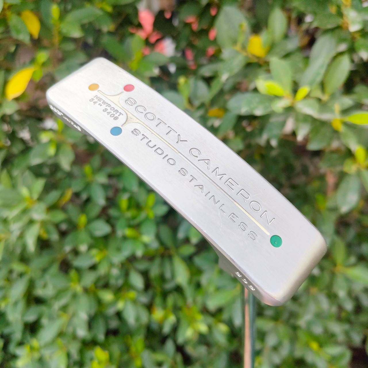 PUTTER TITLELIST SCOTTY CAMERON NEWPORT STUDIO STAINLESS ความยาว 34 นิ้ว COVER เดิม สวยจัดๆครับ