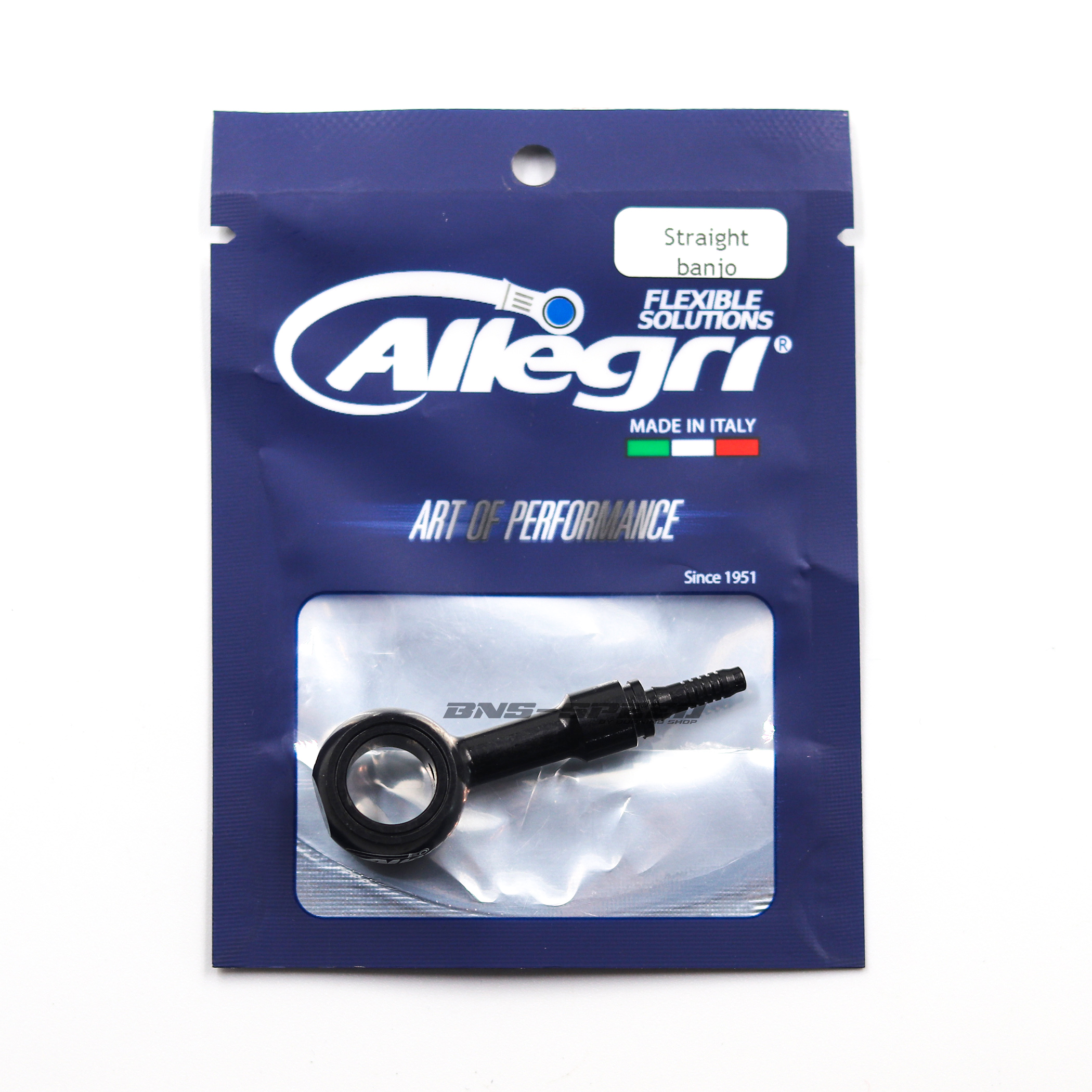 หัวเบรค Allegri Straight Banjos - Black