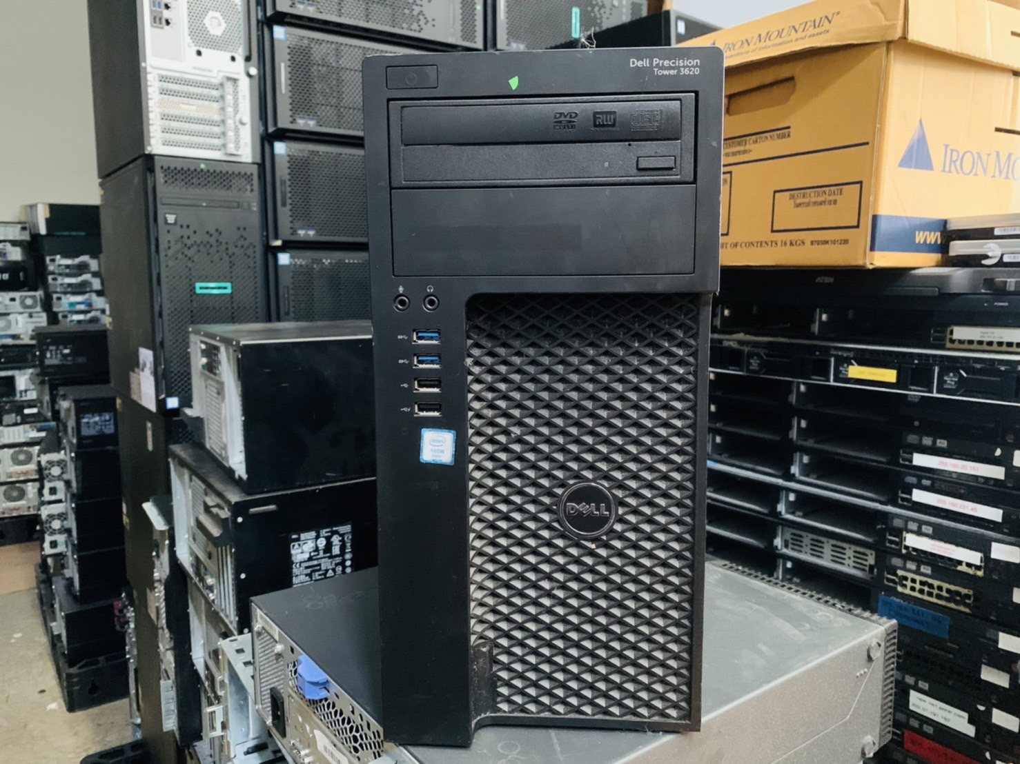 เวิร์คสเตชั่น Dell Precision 3620 MT คอมพิวเตอร์ตั้งโต๊ะ CPU i7-6700 Ram 16 GB SSD 240 GB พร้อมใช้งานมีประกัน