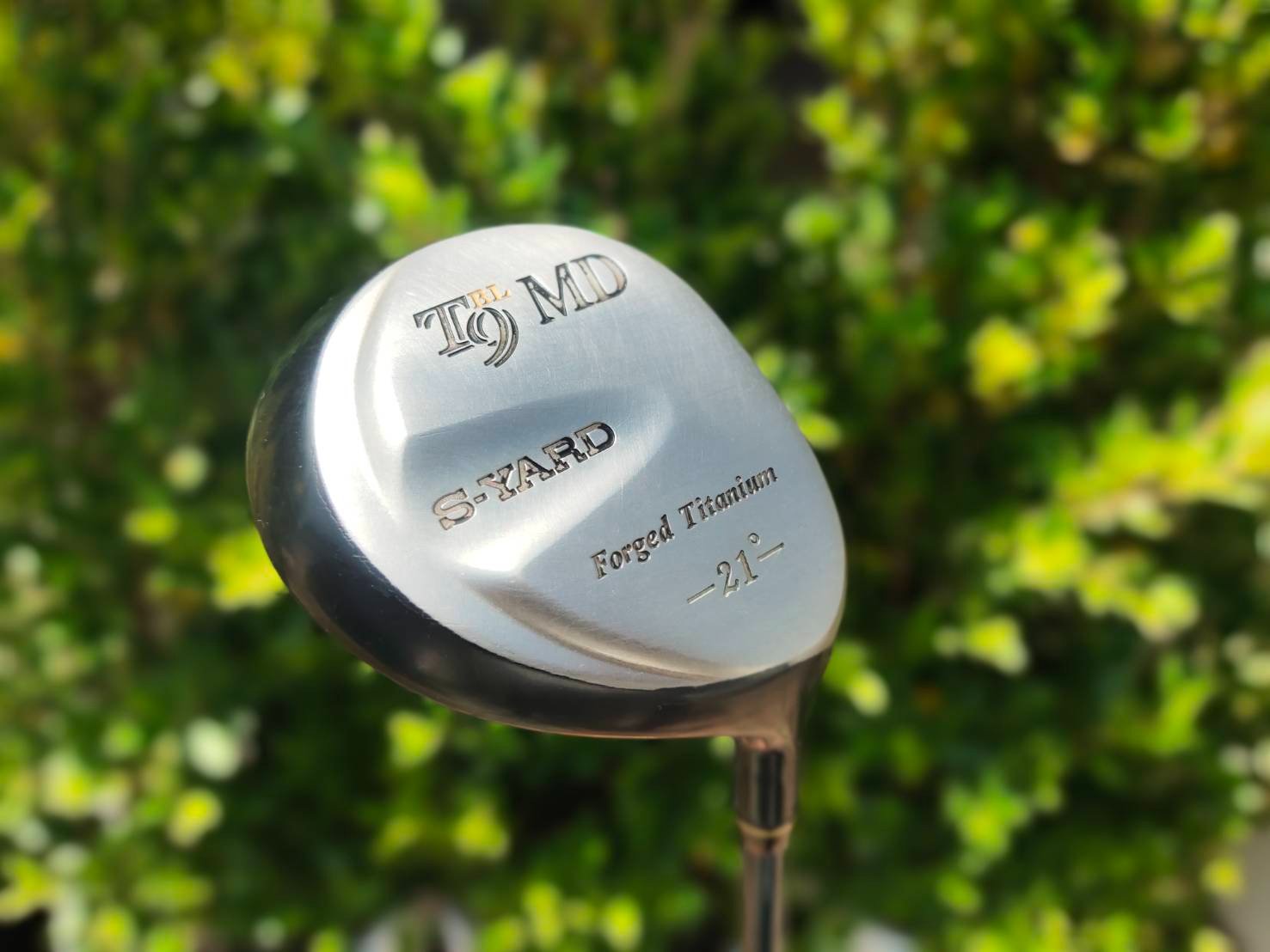 FW S-YARD T9BL MD ไม้กอล์ฟพรีเมี่ยมจากญี่ปุ่น วัสดุ FORGED TITANIUM ก้านยาว 41 นิ้ว องศา 21 FLEX R1