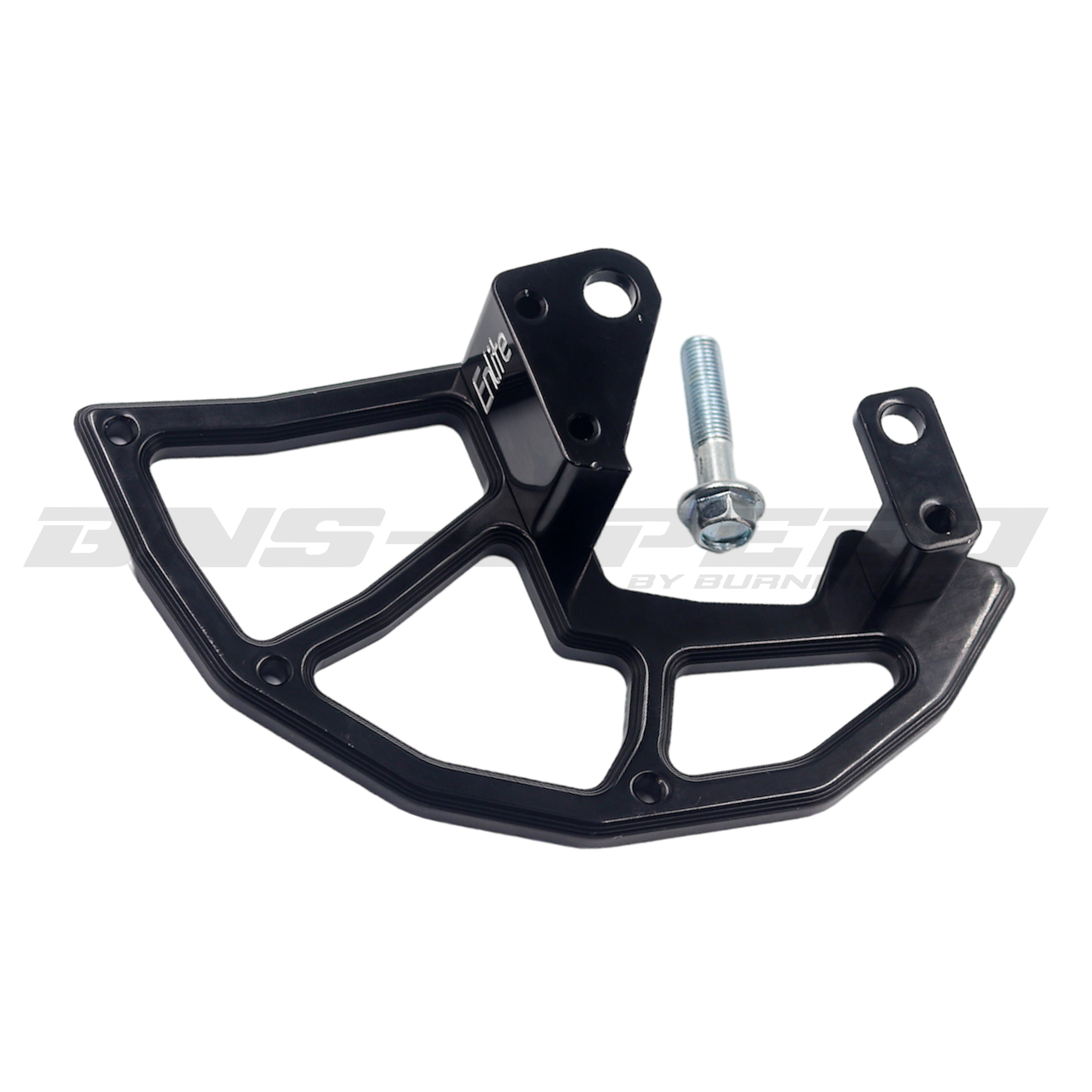 การ์ดดิสหน้า Enlite Front Disc Guard KLX140L/G/RF - สีดำ