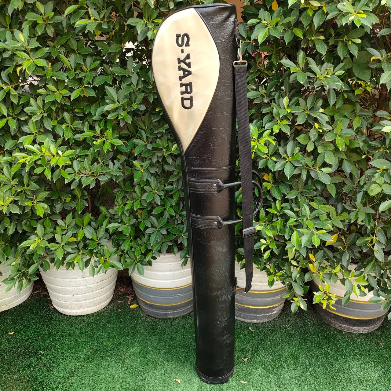 ถุงกอล์ฟ HALF SET S-YARD มือสอง ถุงขนาดใหญ่ ใส่ไม้ได้เกือบครบชุด เหมาะมากสำหรับเดินทางต่างจังหวัด หรือต่างประเทศ ประหยัดพื้นที่
