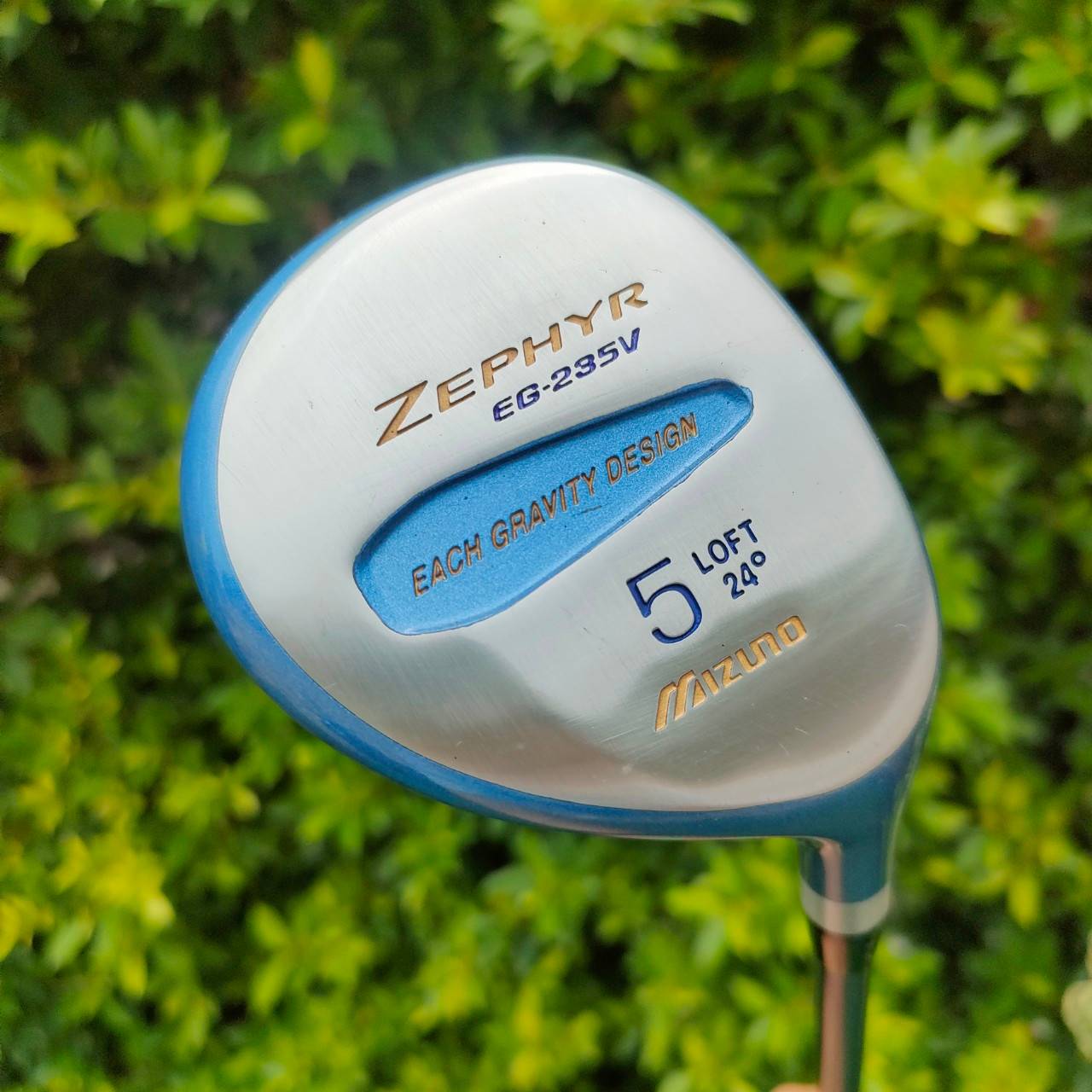 ** ไม้กอล์ฟสำหรับผู้หญิง ** FW5 MIZUNO ZEPHYR EG-235V องศา 24 ก้าน TECHNO FLEX 2560 FLEX L คุณผู้หญิงใช้ดีมากๆ เพราะเป็นไม้ ที่ผลิตที่ประเทศญี่ปุ่น เหมาะกับคนเอเชีย ไม้กอล์ฟมือสอง ของแท้ BY NakaraLuxurious