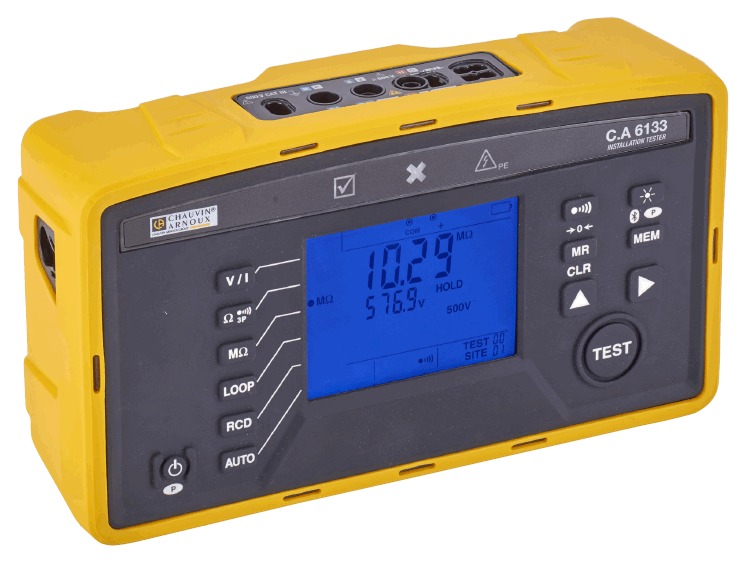 CA6131, CA6133 Installation Tester เครื่องทดสอบการติดตั้งระบบไฟฟ้า