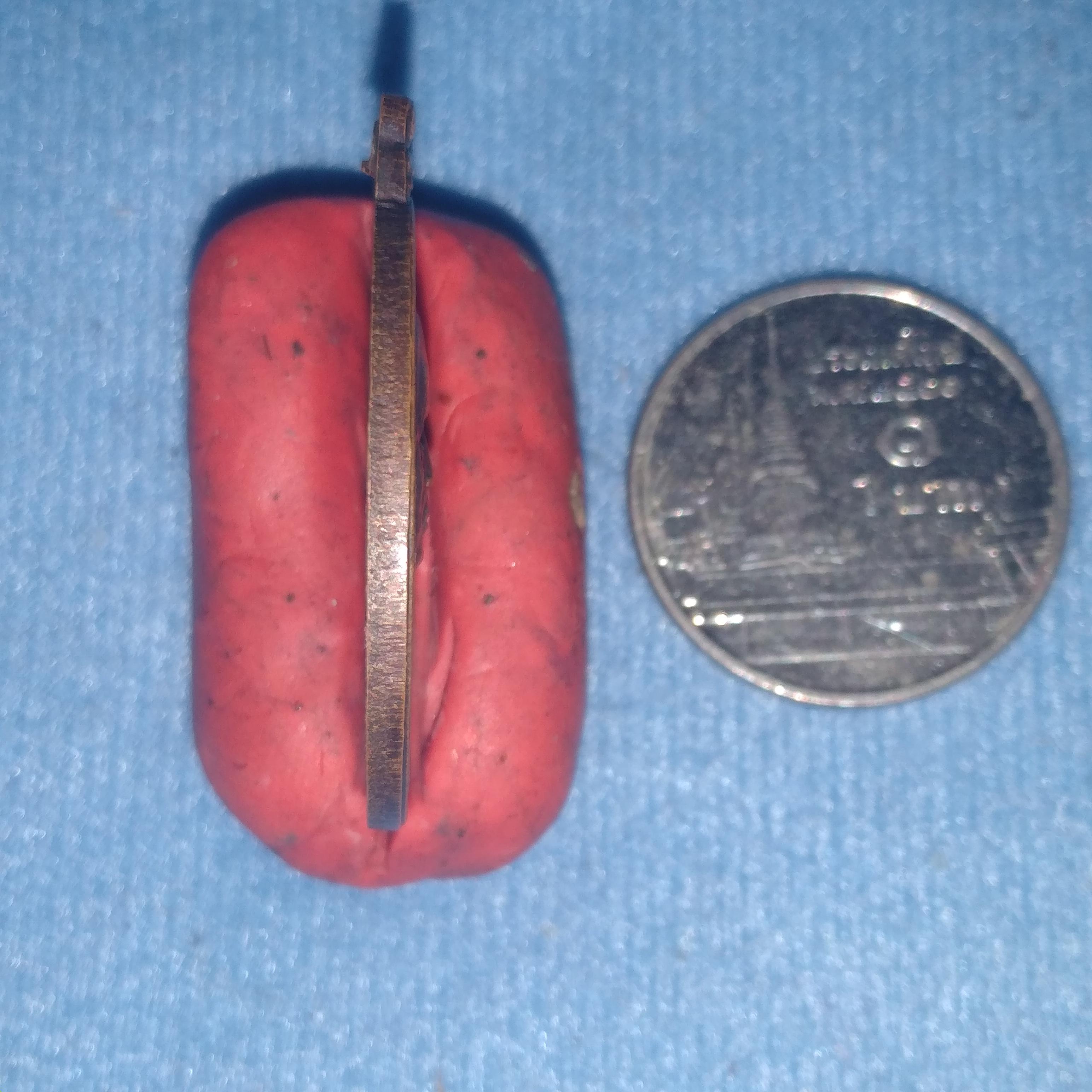 เหรียญ พระ ครู วิธรูธรรมศาสน์ แดง จนทวชิโธ วัด พระโยค อ.เมือง จ.สุราษฎร์ธานี ๒๕๓๑