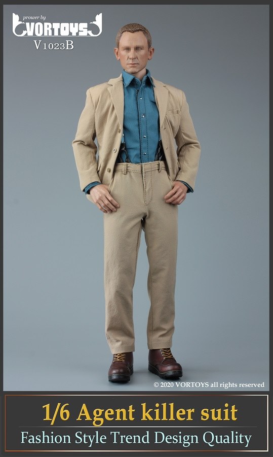[สั่งจอง]VORTOYS V1023 1/6 : Male Agent Suit