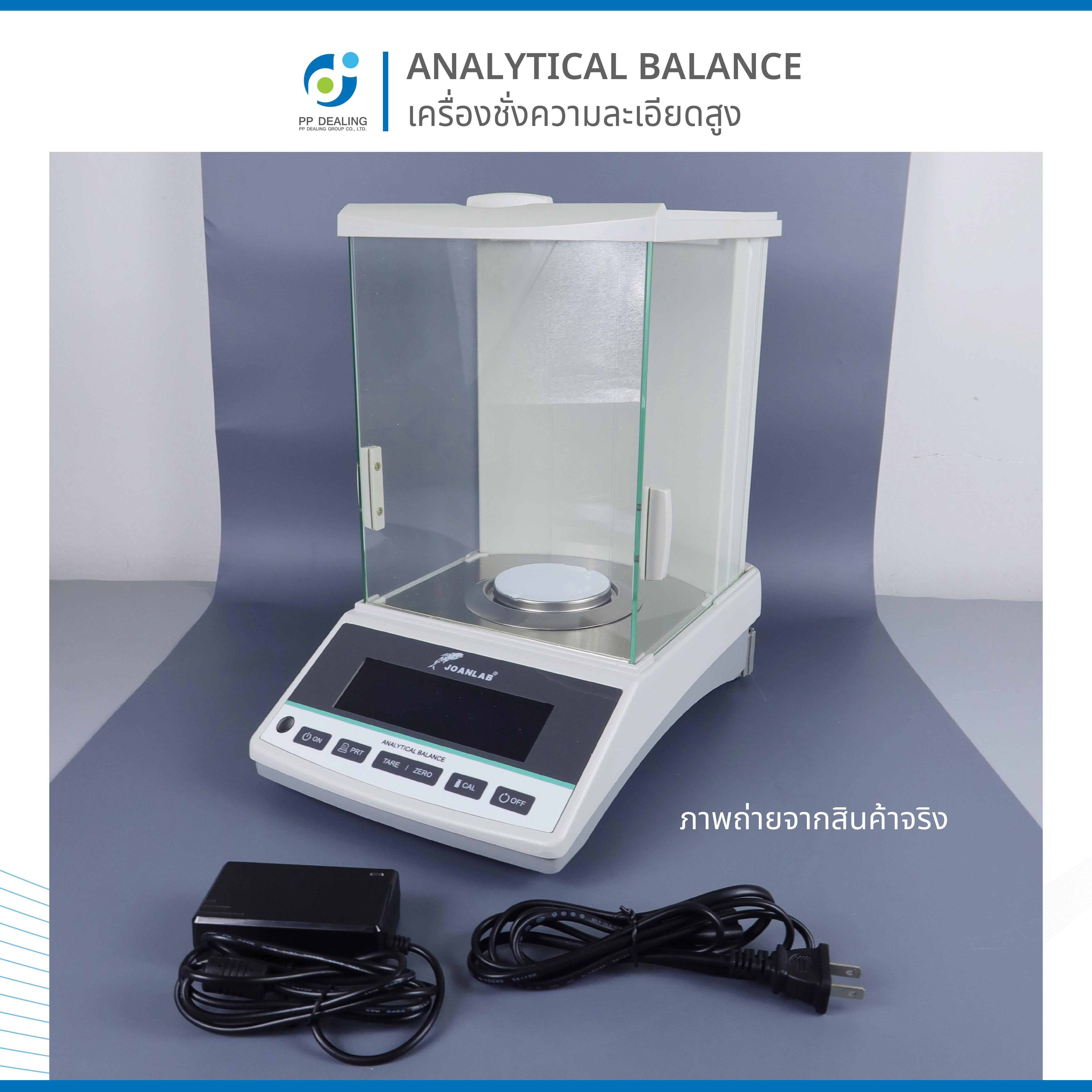 เครื่องชั่งความละเอียดสูง Analytical Balance รุ่น JAB3004 หน้าจอเเสดงผลเเบบ LED รองรับน้ำหนักที่ 320 กรัม/0.0001g
