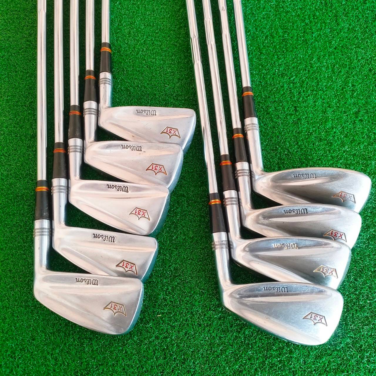 ชุดเหล็ก WILSON X31 มีเหล็ก 4-9 เเละ PW SW ก้าน POWER GROOM MADE IN JAPAN
