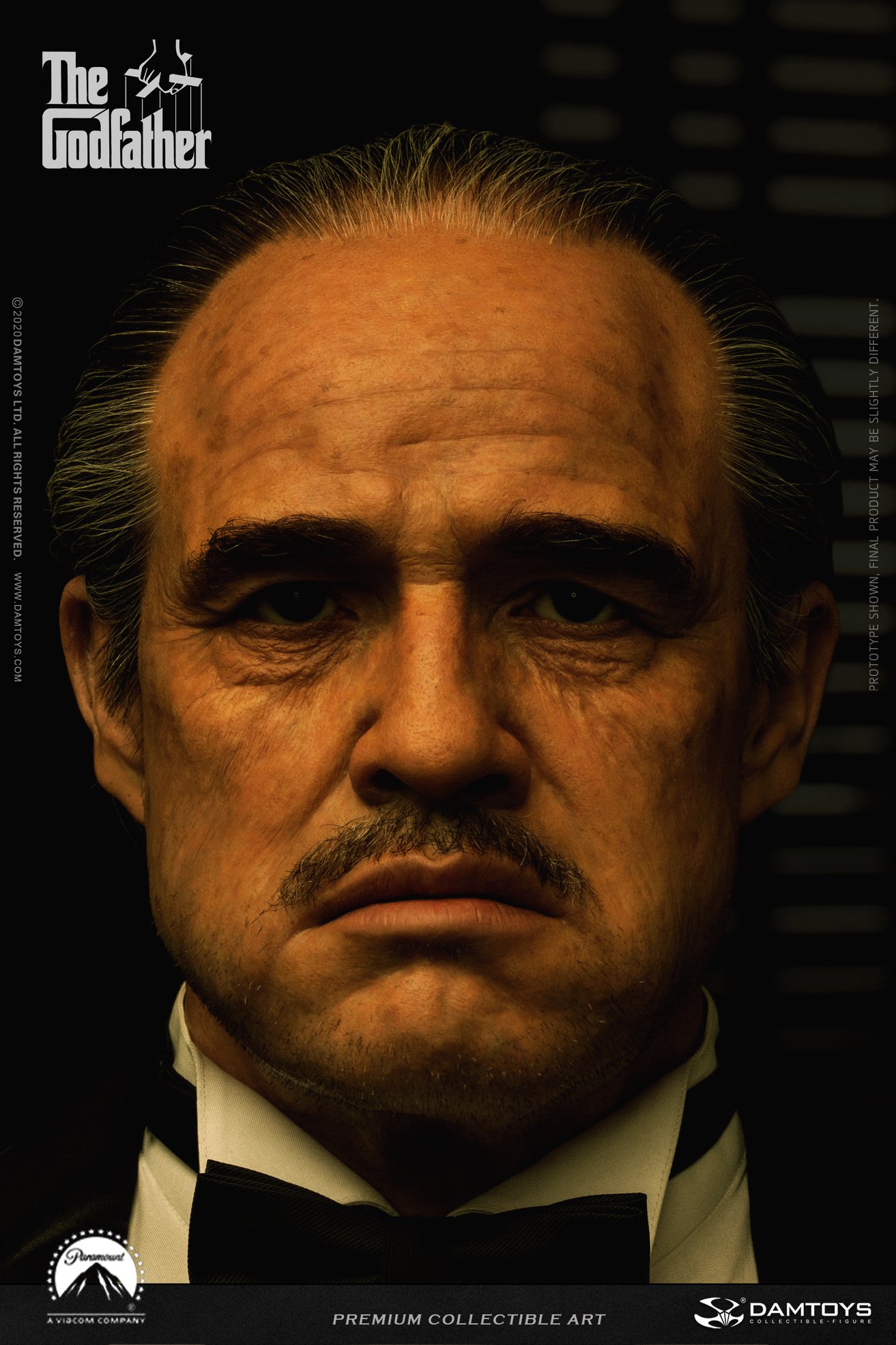 [สั่งจอง]DAMTOYS CS017 1/1 Life-Size Bust : "The Godfather" 1972 Edition