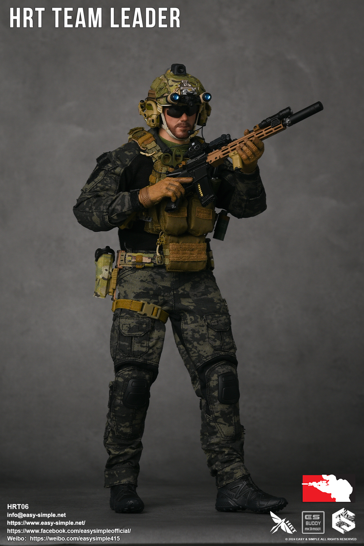 [สั่งจอง]Easy&Simple HRT06 1/6 : HRT TEAM LEADER