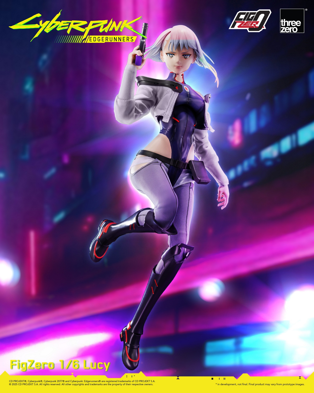 [สั่งจอง]Threezero 3Z06000W0 1/6 : Cyberpunk: Edgerunners - Lucy