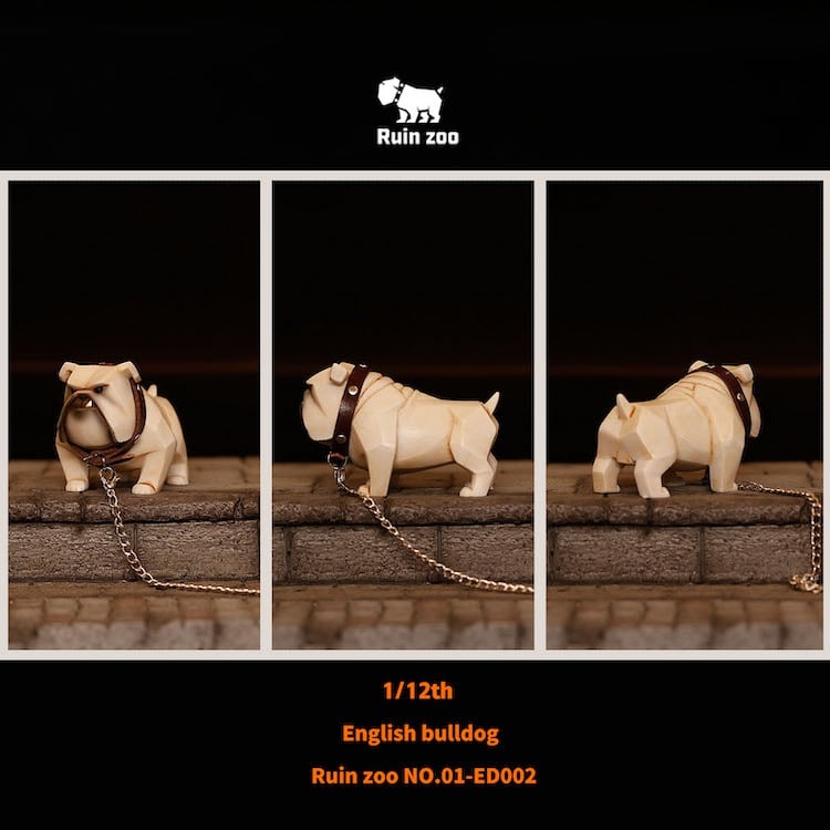 [สั่งจอง]RZTOYS 1/12 : English bulldog