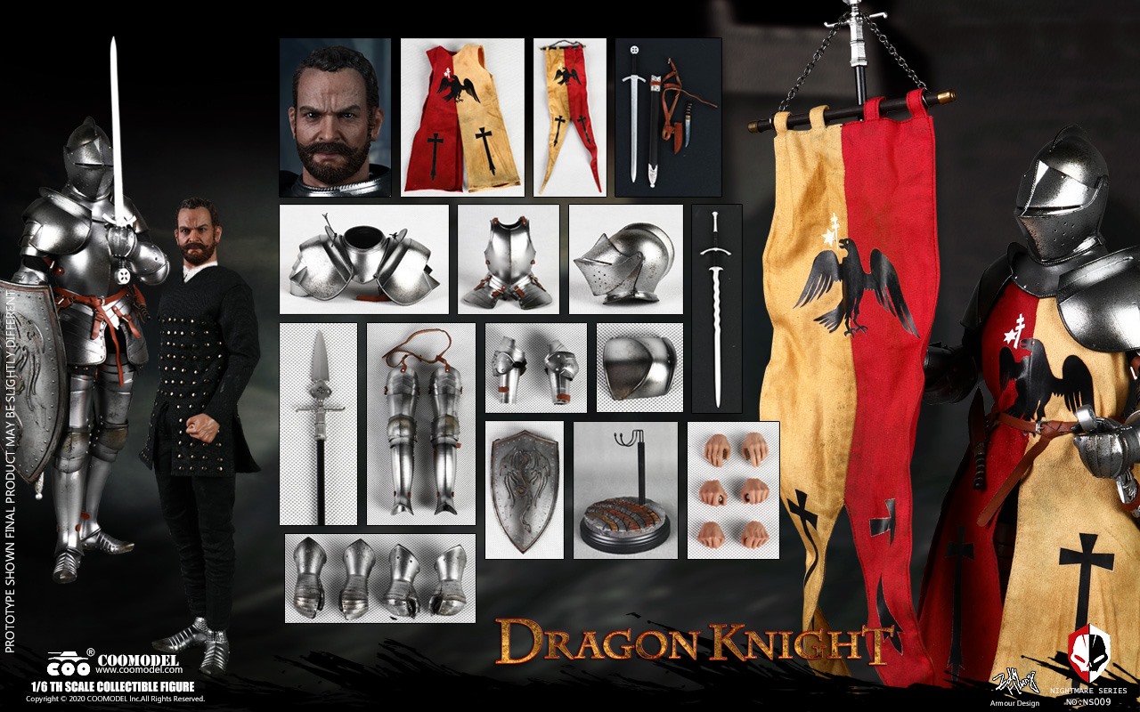 [สั่งจอง]COOMODEL NS009 1/6 NIGHTMARE SERIES - DRAGON KNIGHT