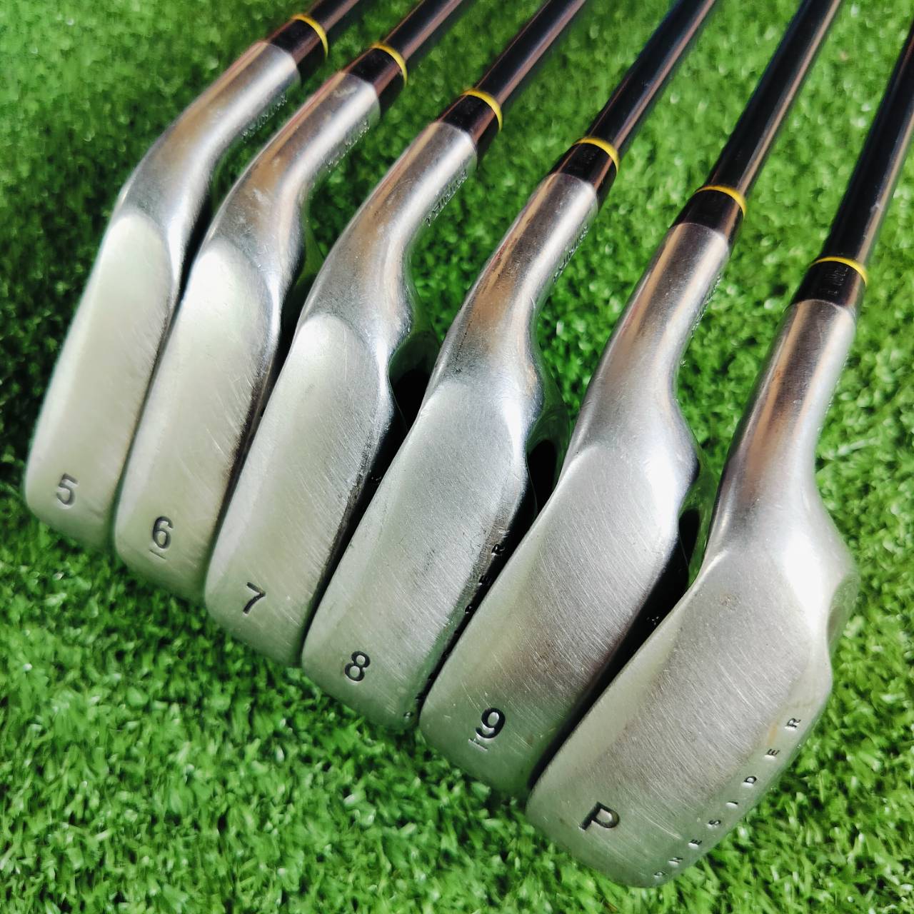 ชุดเหล็กหน้าเด้ง!!! ONESIDER NS2 INNER SPACE CAVITY ตีไกลมากๆ มีเหล็ก 5 6 7 8 9 PW GRIP GOLF PRIDE ก้าน กราไฟต์ FLEX R เดิมๆทุกชิ้น ไม้กอล์ฟพรีเมี่ยมมือสอง ของแท้ By NakaraLuxurious
