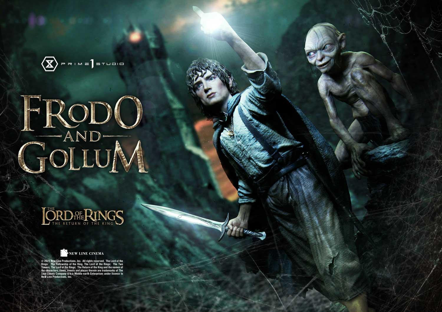[สั่งจอง]Prime 1 Studio PMLOTR-07: Frodo and Gollum (The Lord of the Rings)