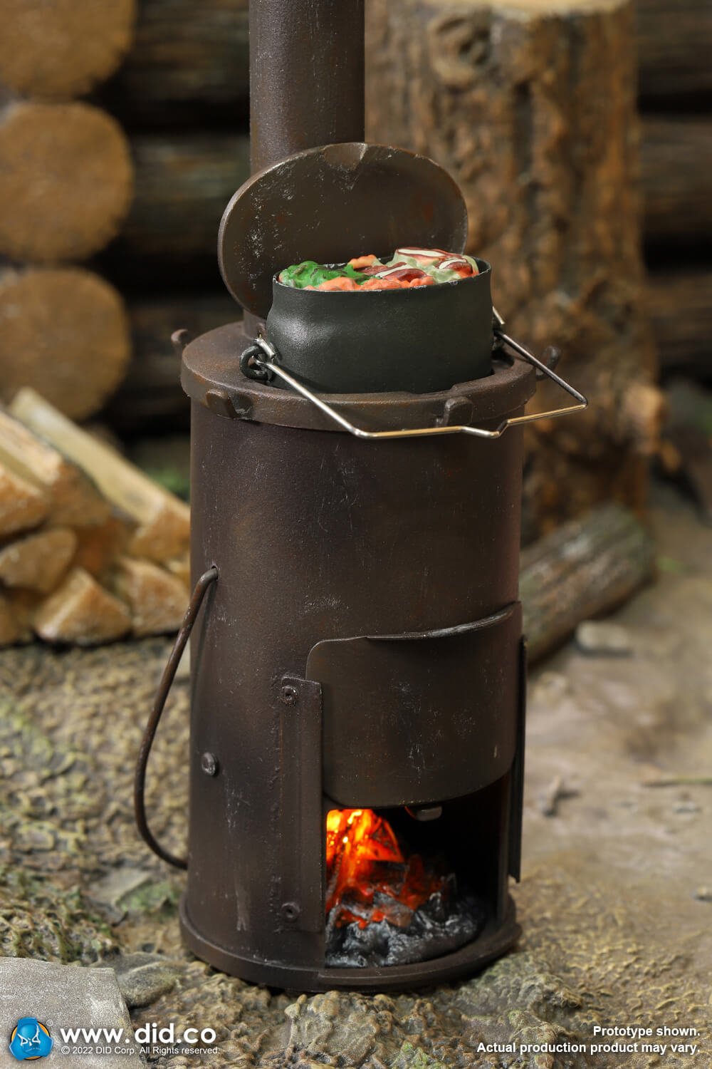 [สั่งจอง]DID 1/6 E60067 : WWII Stove Diorama Set