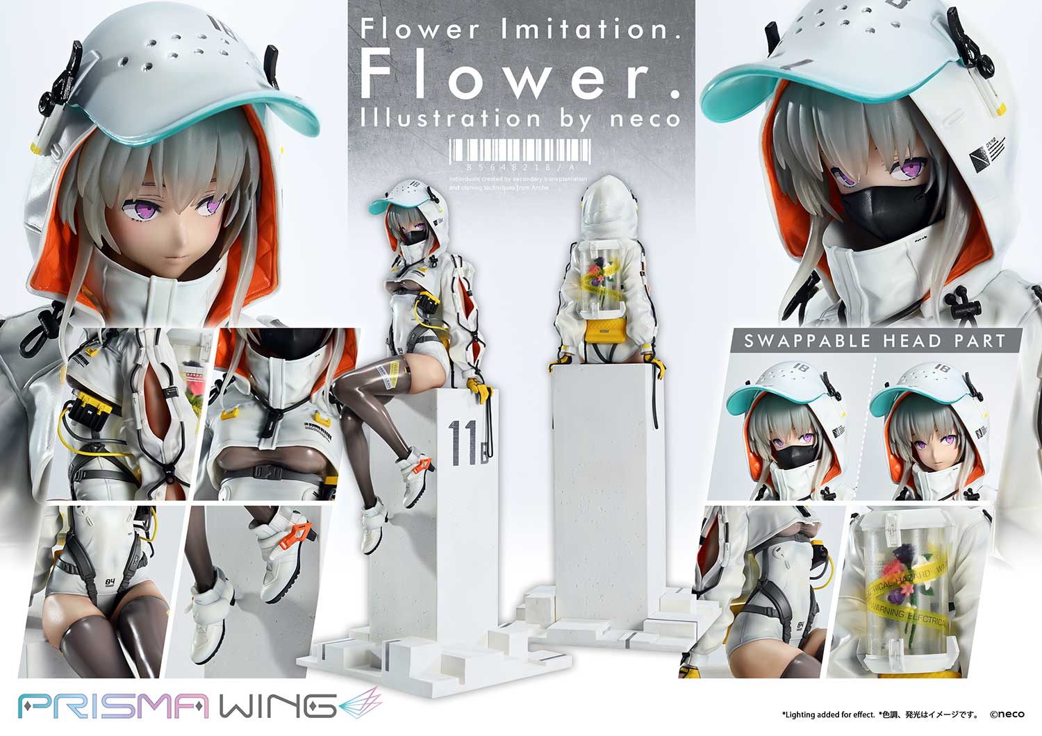 [สั่งจอง]Prisma Wing - PWNECO-01P: Flower (Illustration by neco)
