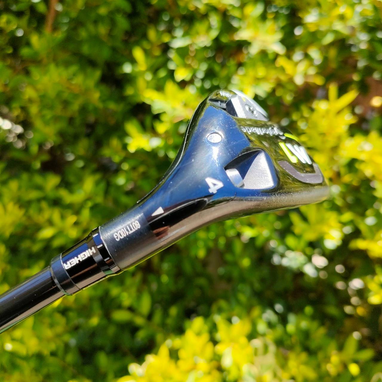 HYBRID 4 TAYLORMADE M1 องศา 21 ก้าน TAYLORMADE TM5-117 FLEX R พร้อม COVER เดิม , รุ่นใหม่ตัวหนังสือสีเขียว , หัวไม้ใหญ่ ไขปรับได้ ไม้กอล์ฟมือสอง ของแท้ BY NakaraLuxurious