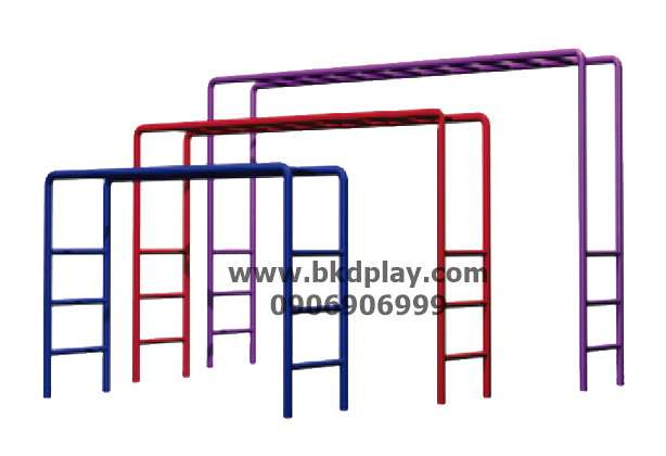 บาร์โหน3ระดับ, บาร์ตั้งพื้น ราคาต่อ1ระดับ เครื่องเล่นสนาม กลางแจ้ง เหล็ก, เครื่องออกกำลังกายเด็ก เพิ่มความสูง ,OutdoorPlayground, สินค้าสั่งทำ 10-20 วัน