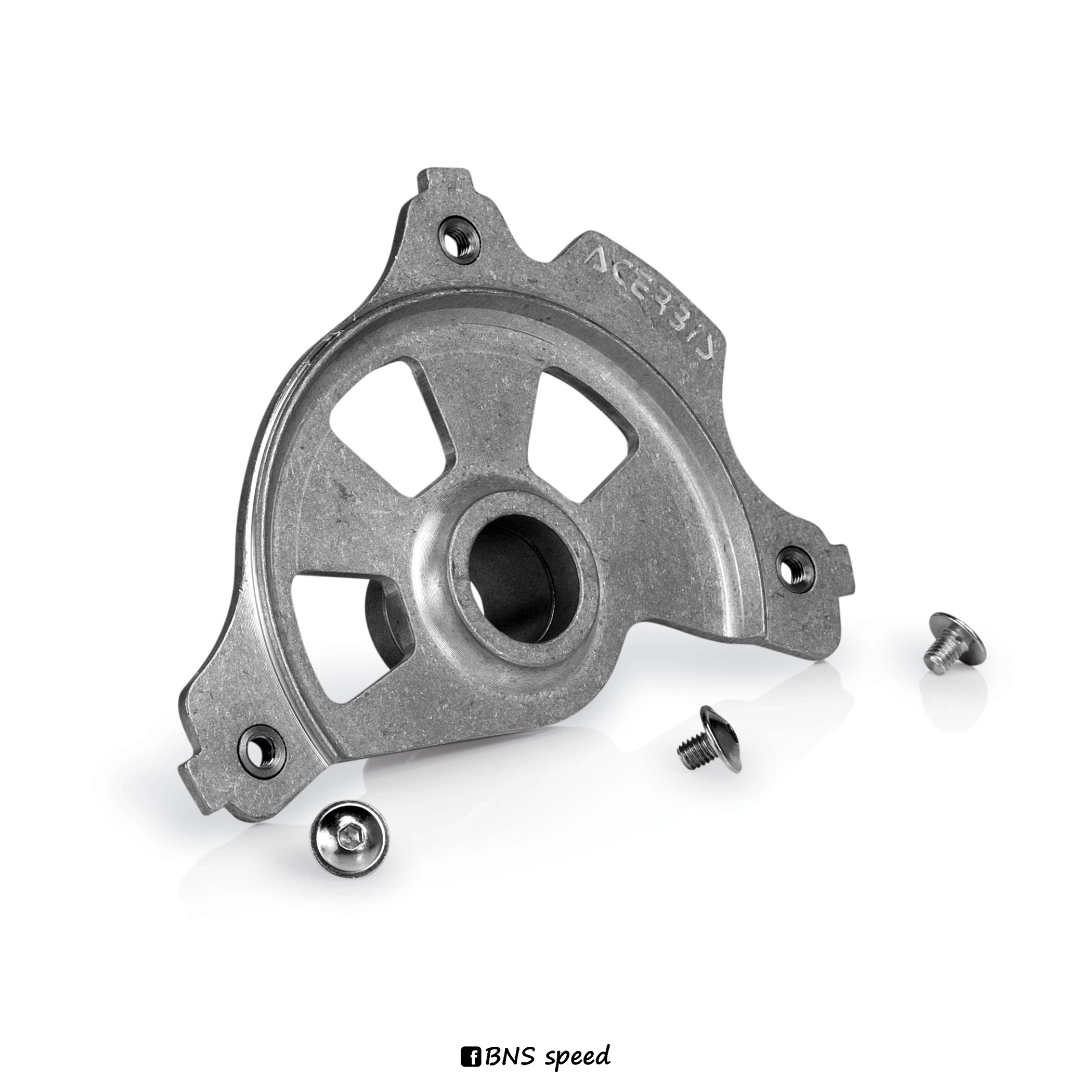 ขาจับการ์ดดิส Acerbis Mouting Kit Front Disc Cover KX250F 06-19